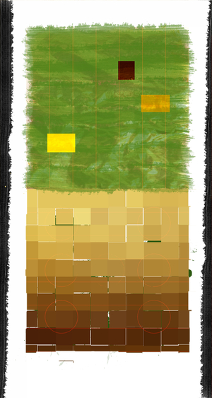 Genesis Day 3: Vegetation, 2014 (digital painting)