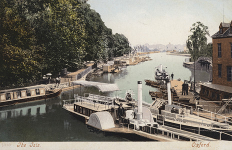 The Isis, Oxford (coloured photo)