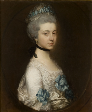 Portrait of Elizabeth Montagu, Duchess of Buccleuch, c.1758 (oil on canvas)