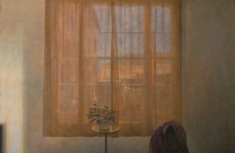 Back Room, 1987 (tempera on canvas)