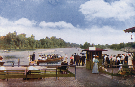 Jackson Park from Boat House (colour photo)