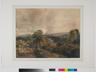 Sockbridge Hall, c.1835 (w/c on paper)