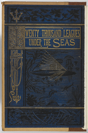 Illustrated front cover showing the submarine 'Nautilus'.