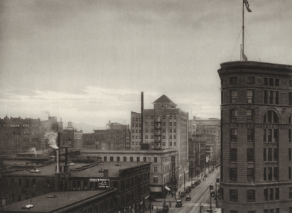 Colorado, Denver (b/w photo)
