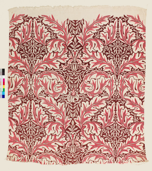 Acanthus, 1876 (printed textile)