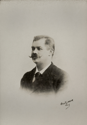 Portrait de l ecrivain Lucien Descaves  (photo)