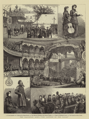 The Salvation Army, "The Capture of the Eagle" (engraving)