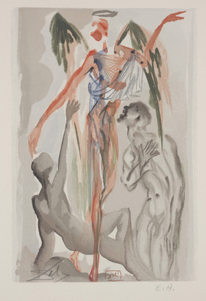 Canto 66 - The Earthly Paradise, c.1960 (woodcut)