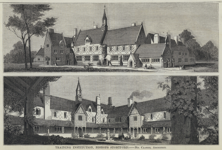 Training Institution, Bishops Stortford (engraving)
