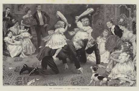 The Tournament, a New Game for Christmas (engraving)