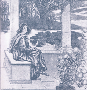 November, from The Magazine of Art 1893, Cassell and Company, 1893 (litho)