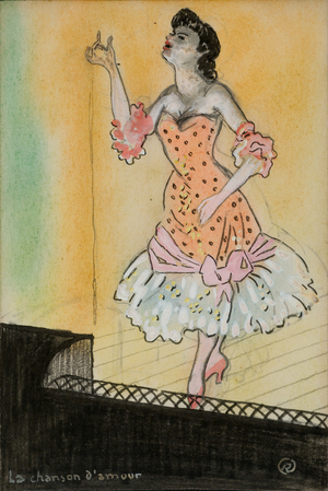 The Love Song (w/c on paper)