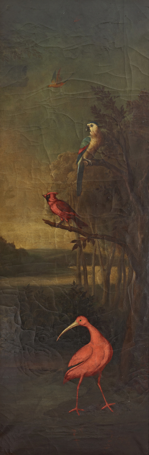 Birds in a River Landscape, c.1626 (oil on canvas)