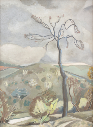 Autumn Landscape, 1923 (oil on canvas)