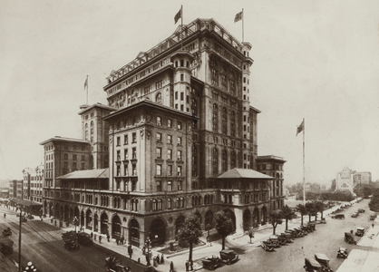C P R Hotel, Vancouver (b/w photo)