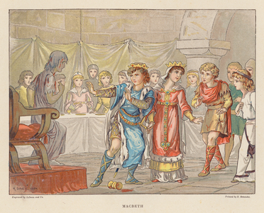 Shakespeare for the Young: Macbeth (colour litho)