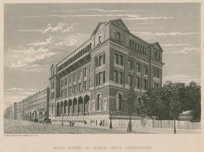 Royal School of Mines, South Kensington, London (engraving)