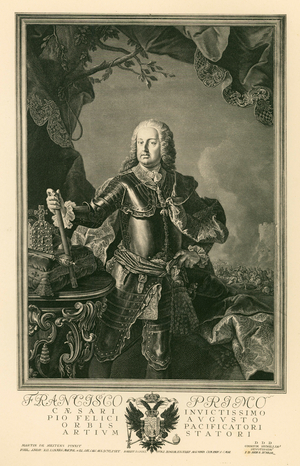 Franz I Stephan, Emperor of the Holy Roman Empire (engraving)