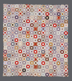 Church Window Hexagon (variation) Top, 1825-75 (textile)