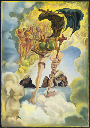 Allegory of Sunset Air, c.1940-41 (oil on canvas)