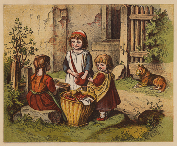 Rosy Cheeks (colour litho)