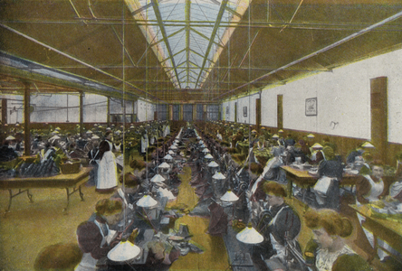 A Boot Factory (colour photo)