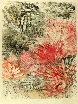 Leaves, 1972 (monotype)