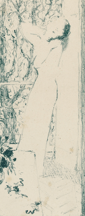 Woman by a Window, 1893 (litho)