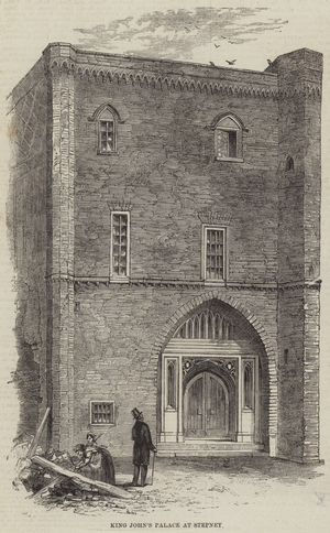 King John's Palace at Stepney (engraving)