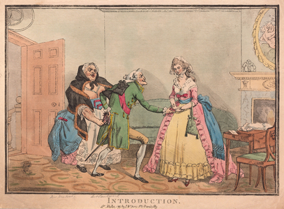 Introduction, pub. 1793 (hand coloured engraving)