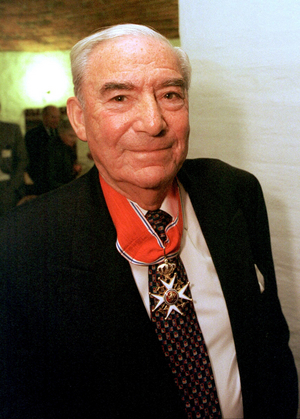 H.M. The king has appointed Jo Benkow as commander of St. Olav's order for his efforts for  …, 1998 (photo)