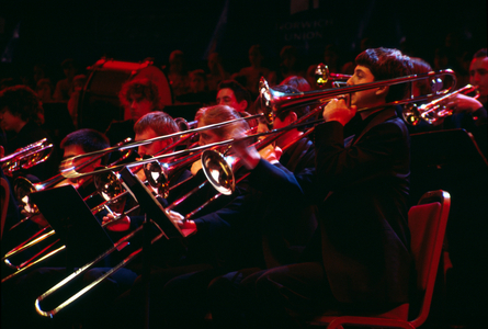 Trombone players