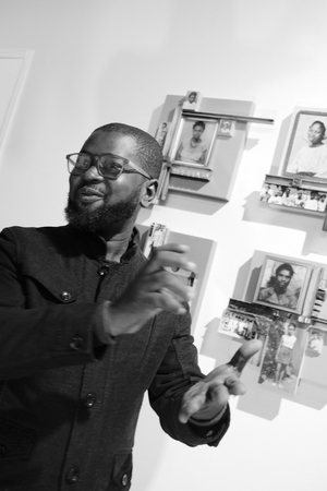 Kelani Abass, 2022 (b/w photo)