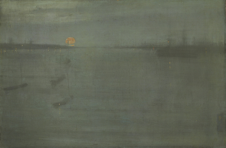 Nocturne: Blue and Gold, Southampton Water, 1872 (oil on canvas)