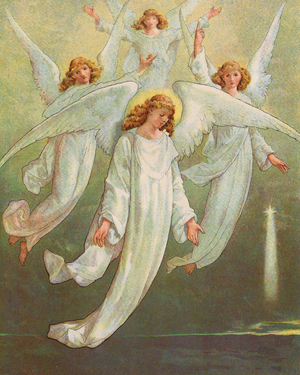 "Glory to God in the Highest!" (colour litho)