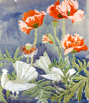 Peace c1920 (gouache on paper)