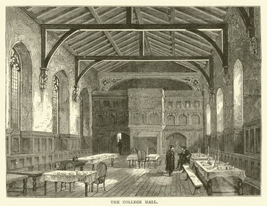 The College Hall (engraving)