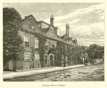 Fairfax House, Putney (engraving)