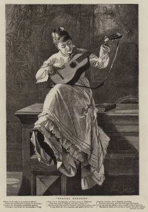 Musical Memories (engraving)