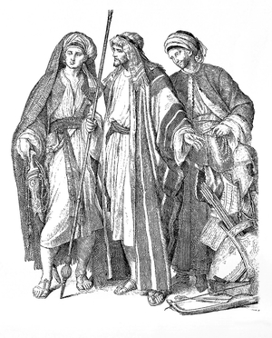 Germany / Middle East / Arabia: Arab Men, "Munchner Bilderbogen", Braun & Schneider, 1861-1890