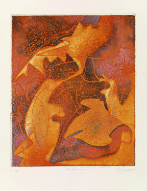 La Gourra, 1972 (etching)