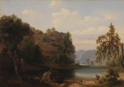 South Fork of the South Branch of the Potomac River, c.1848 (oil on canvas)