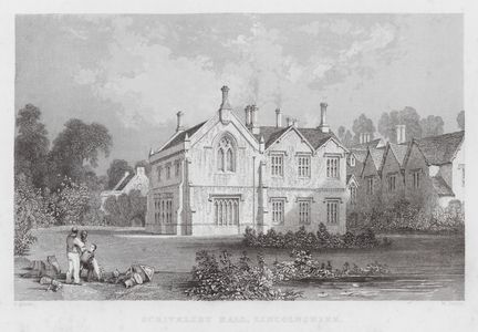 Scrivelsby Hall, Lincolnshire (engraving)