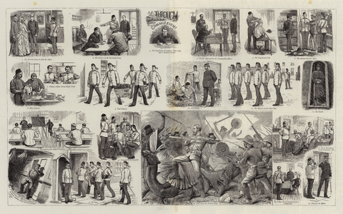 Through the Ranks to a Commission (engraving)