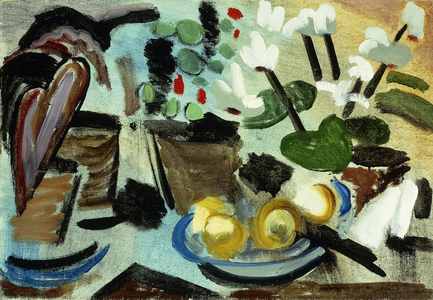 Flower Table; Blumentisch, 1934 (oil on canvas)