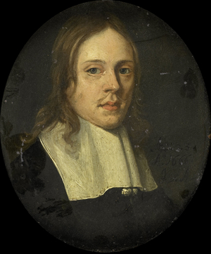 Portrait of a Man, 1666 (oil on copper)
