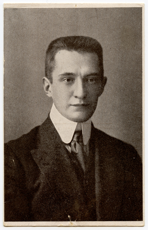 Finnish Propaganda Postcard Depicting then Minister of Justice Alexander Kerensky, 1917