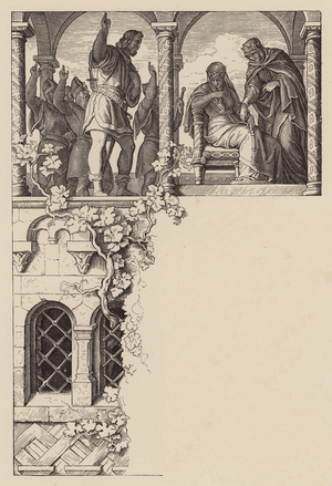 Criemhild and Brunhild (engraving)