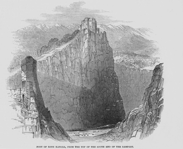 Fort of Kote Kangra, 1846 (engraving)