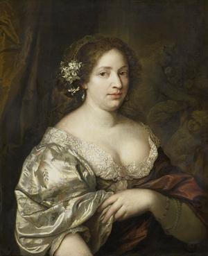 Portrait of Margaretha Godin, 1660 (oil on canvas)